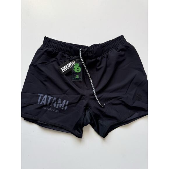 TATAMI JJ Club Everyday Hybrid Shorts Black. XL NWT! - Picture 1 of 4